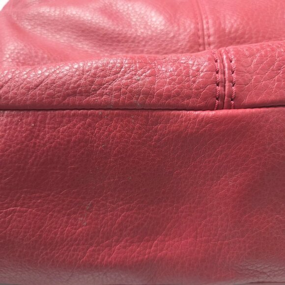 Coach Lexi Raspberry Red Purse Shoulder Bag - Picture 2 of 16